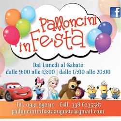 Palloncini in festa Augusta