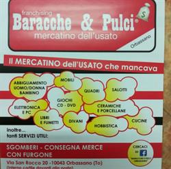 Baracche e pulci orbassano mercatino