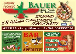 Bauer Kebab Pizzeria Bar Paninoteca