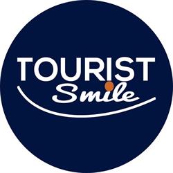 Tourist smile
