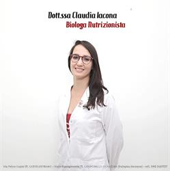 Dott.ssa Claudia Iacona - Biologa Nutrizionista