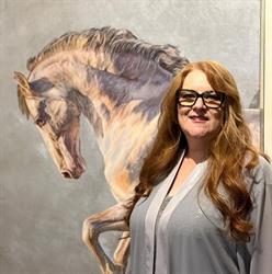 Sandra Petreni Pittura Art and Horses