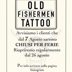 Old Fishermen Tattoo