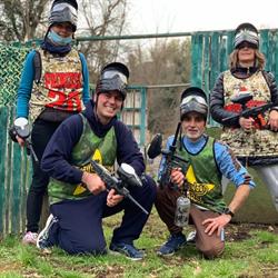 Hollywood stars Paintball