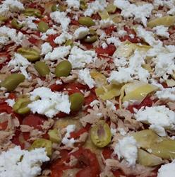 PizzAgriUm agripizzeria, torta al testo