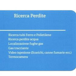 Ricerca Perdite - Giacomo Fabbri