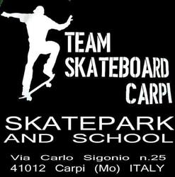 Team Skateboard Carpi - Scuola / Skatepark a Carpì in provincia di Modena