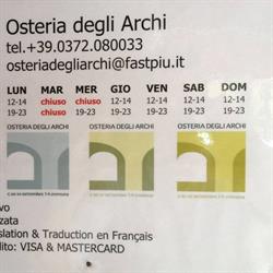 Osteria Degli Archi