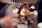 Beer on tap