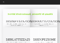 Sito di Zerobug di Lauretti Enrico - Disinfestazione