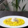 Risotto giallo con gelato al Parmigiano Reggiano