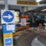 Sixt entrata parcheggio Piazza Diaz - Entrance Parking Diaz Square Milan