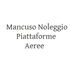 Mancuso Noleggio Piattaforme Aeree