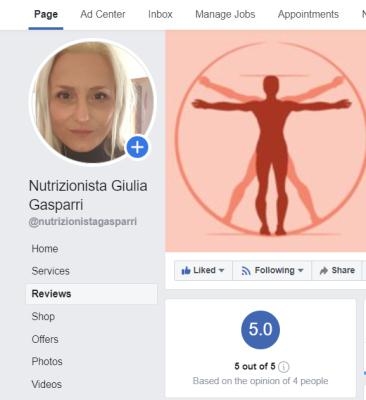 Nutrizionista Foligno Dr. Giulia Gasparri