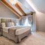 Spacious guest room