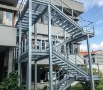 Scale di sicurezza antincendio scuola media