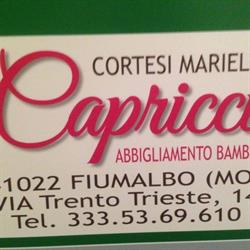 Capricci Abbigliamento bambino 0/12 - Fiumalbo