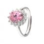 anello con rosa di francia