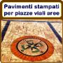 pavimenti stampati per piazzali viali centri parchi a foggia