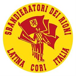 Sbandieratori Dei Rioni Di Cori