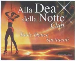 Dea Della Notte Night Club Lap Dance
