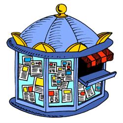 L'edicola all'angolo Alimentari Pergolesi