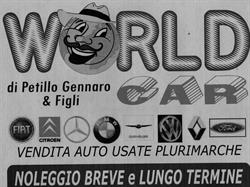 World Car Petillo vendita e noleggio