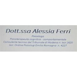 Ferri Dott.ssa Alessia Psicologa  Psicoterapeuta