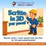 Scritte in 3d per parete. https://publiemme84.it/stampa-digitale.html