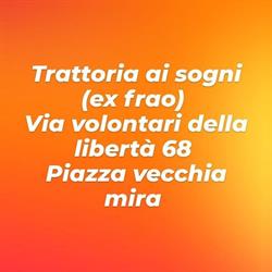 Bar trattoria ai sogni
