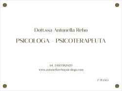 Studio di Psicoterapia - Dott.ssa psicologa Antonella Reho