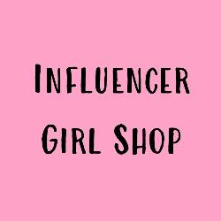 influencer girl shop