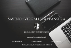Avv. Valerio SAVINO • Avv. Fabio PANSERA - Avvocato Torino - Civile - Lavoro - Tributario