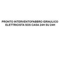 Pronto Intervento Fabbro Idraulico Elettricista Sos Casa 24h su 24h