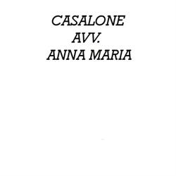 Casalone Avv. Anna Maria