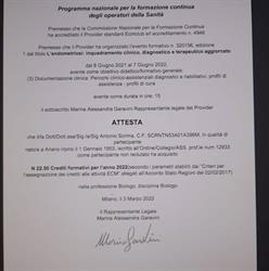 Studio di Dietologia e Nutrizione Umana del Dott. Antonio Scrima