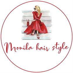 Monika hair style