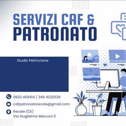 Servizi caf - patronato - finanziamenti