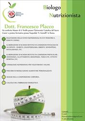 Dott. Francesco Placco Biologo Nutrizionista