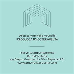 Dott.ssa Antonella Acucella psicologa psicoterapeuta