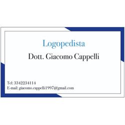 Logopedista Dott. Giacomo Cappelli