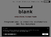 Sito di Blank Growth Agency