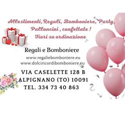 REGALI E BOMBONIERE DOLCI RICORDI