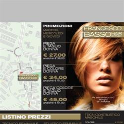 Francesco Basso hair stylist