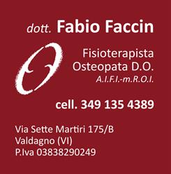 Fabio Faccin Fisioterapista Osteopata D.O.