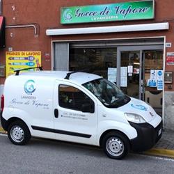 Lavanderia gocce di vapore
