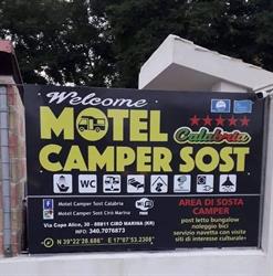 Motel Camper Sost Calabria Cirò Marina