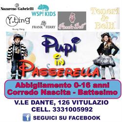 Pupi in passerella