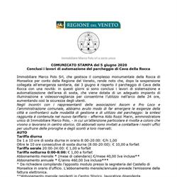 Parcheggio Cava Della Rocca Monselice