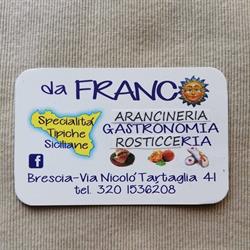 Da Franco Gastronomia Specialità Siciliane